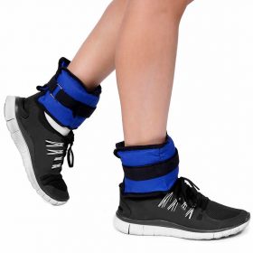 POWERTRAIN 2X 1KG LEAD-FREE ANKLE WEIGHTS